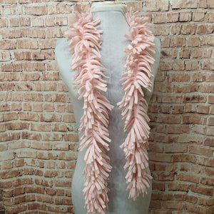 Pink Scarf Boa Style 54 In Long